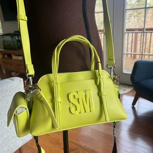 NEW Steve Madden Crossbody Lemon Bag with Wallet